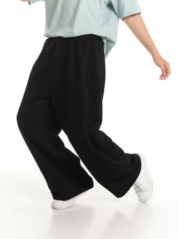 Брюки с лампасом для девочки 22-7697 черный - Mini maxi фото 5