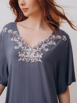 Сорочка женская Indefini из модала  фото 7