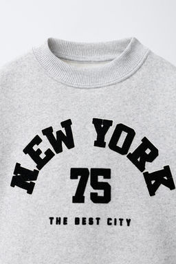 FLOCK SLOGAN SWEATSHIRT - Zara фото 3