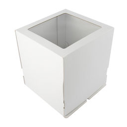 S-CHIEF BFC-046 Кондитерская коробка для торта С ОКНОМ 26.5 x 26.5 x 29 см