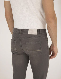 Koyu Gri Slim Fit Jean Pantolon - Pierre cardin фото 7