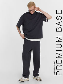 Комплект мужской серый: джемпер и брюки