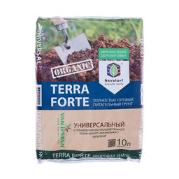 Грунт Здоровая земля Универсальный Terra Forte, 10 л
