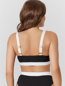 Купальник женский раздельный черный - Mark formelle фото 4