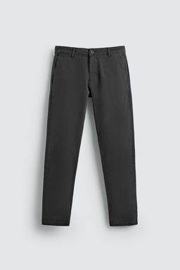 PANTAL?N CHINO SKINNY FIT / Gris antracita - Zara фото 6