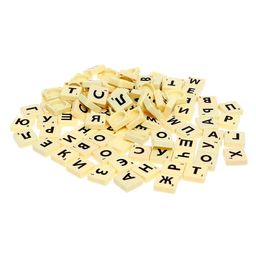 Настольная игра на эрудицию Игра в слова: скрабл, поле, подставки, мешок, буквы - Лас играс kids фото 8