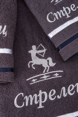 14418/10 Знаки зодиака полотенце махровое плотность 350гр