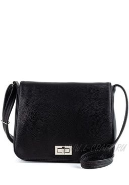 Сумка женская из кожзама с замком-вертушкой - L-craft фото 2