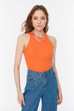 Turuncu Fitilli Bluz TWOSS21BZ0090