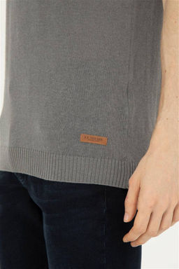 Мужской светло-серый свитер - U.s. polo assn фото 7