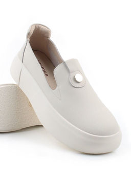 03-M37-15 MILK Полуботинки женские (натуральная кожа)