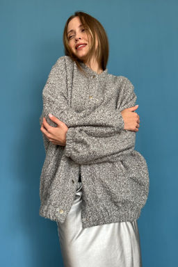 Жакет LAMB078/03/Серый меланж