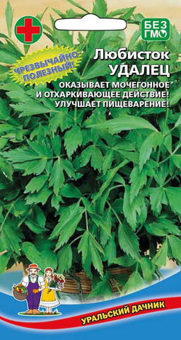 Любисток УДАЛЕЦ Имеет мочегонное и отхаркивающее действие, улучшает пищеварение, идеально подойдёт для мясных и рыбных блюд!