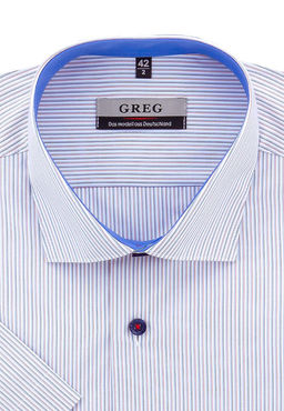 Сорочка мужская короткий рукав GREG 161/109/1102/Z/1