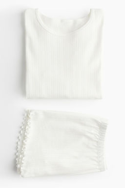 Pijama en punto pointelle - H&m фото 8