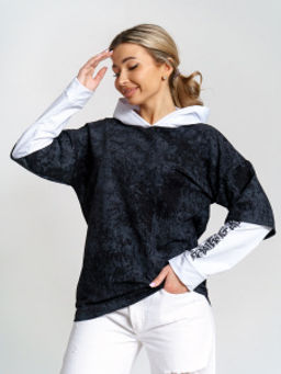 982 Туника "Черный/винтаж"