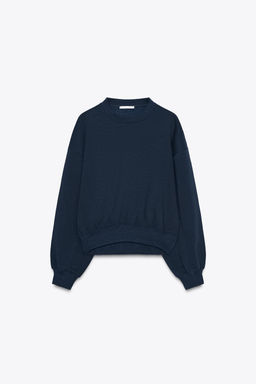BASIC PLUSH SWEATSHIRT - Zara фото 4