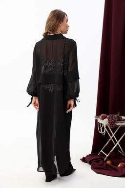 Костюм NIKVA н949-1 чёрный+ромбы бургунди фото 3