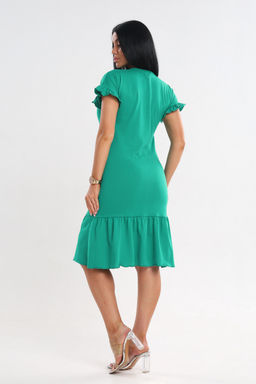 Платье женское из кулирки Чейси 2 зелёный