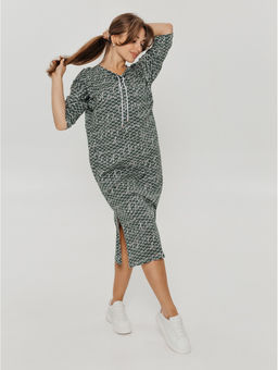 Фрида платье женское (кофе буквы) - Lovetex фото 9