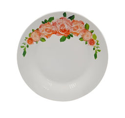 Тарелка мелкая 8 Ландышы фарфор арт. т8-6478