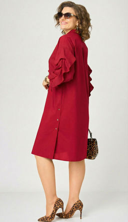 Платье EVA GRANT 7102 красный