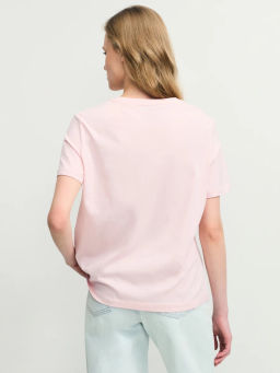 Футболка из хлопка с принтом / Zarina  фото 5