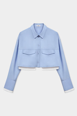 Рубашка с декоративными карманами - Mollis фото 6