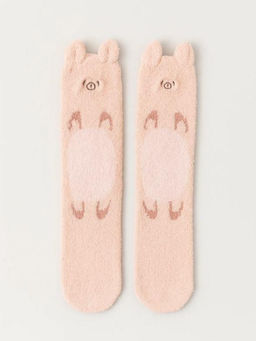 Носки iLikeGift Sweet piglet, pink, мужские/женские евро размер 36-44
