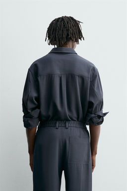 FLOWING RELAXED FIT SHIRT - Zara фото 3