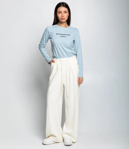 Брюки #КТ9663 (1), молочный