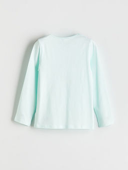 Bisiklet Yaka K?z ?ocuk Pijama ?st