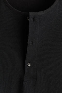 Camiseta con cuello panadero Relaxed Fit - H&m фото 3