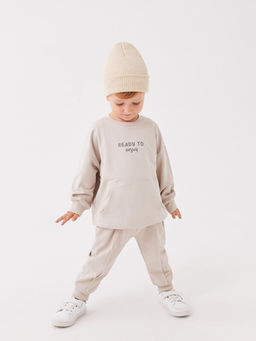 Bisiklet Yaka Erkek Bebek Sweatshirt ve E?ofman Alt 2li - Waikiki фото 2