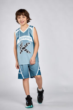 Игровой баскетбольный костюм - Шорты Синий