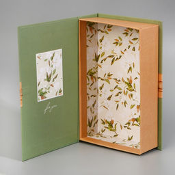 Коробка - книга, упаковка подарочная, «С любовью», 20×12.5×5 см