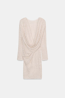 ZW COLLECTION SEQUINNED MINI DRESS - Zara фото 3