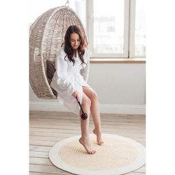 Массажёр-чесалка «Отдых», двусторонний, универсальный, 35×6×8 см, красный, чёрный