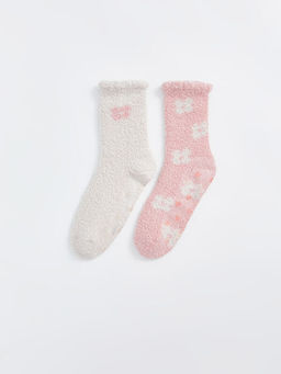 Desenli Kad?n Ev ?orab? 2li