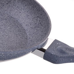25697 Сковорода 24см гранит/покр. мрам/кр MB (х6) - Mayer&boch фото 3