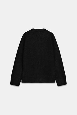 PLAIN KNIT V-NECK JUMPER - Zara фото 7