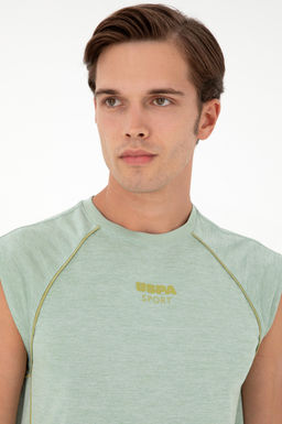 Мужская футболка водно-зеленого цвета - U.s. polo assn фото 2