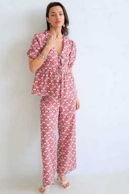 Martichelli Костюм брючный с принтом  фото 10