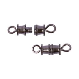 Zlatka Замок для бус винт-бочонок DMB-01/5 14 х 4 мм 5 шт №03 под черный никель