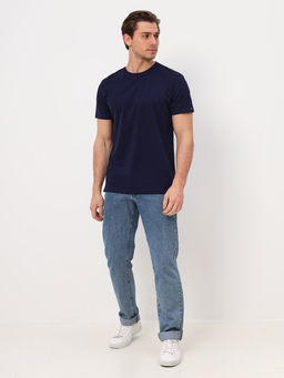 Футболка мужская короткий рукав GREG G145-PO4T-SA5105 (синий)  фото 5