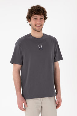 Erkek Comfort Fit Bisiklet Yaka Antrasit Ti__rt Sepette S_rpriz _ndirim - U.s. polo assn фото 2