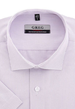 Сорочка мужская короткий рукав GREG 711/109/301/Z