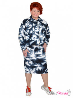 Юбка Модель №1536 размеры 44-84 - Plusmoda фото 10