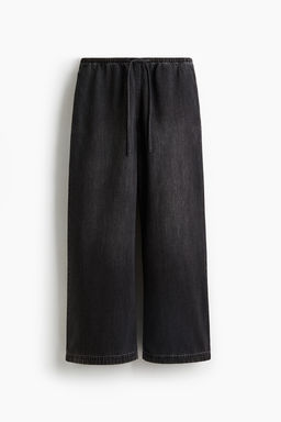 Pantal?n denim con cord?n de ajuste - H&m фото 2