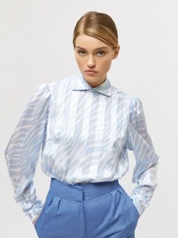 Conso/PR 200423 - blue Блуза